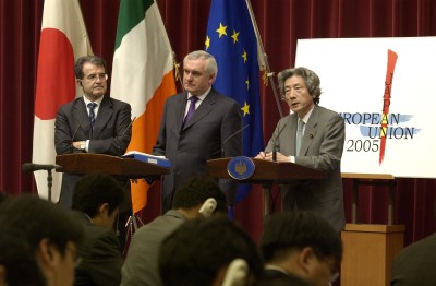 Japan-Ireland Summit Meeting and 13th Japan-EU Summit Meeting