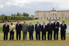 Group Photograph of the world leaders participating in the G8 Summit