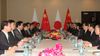 Photograph of Prime Minister Noda holding talks with President Hu Jintao of China