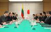 Photograph of Prime Minister Noda holding a meeting with Prime Minister of the Republic of Lithuania Andrius Kubilius 2