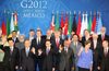Photograph of the Prime Minister at a photo session with the G20 leaders