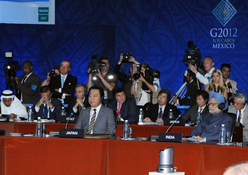 Photograph of the first session of the G20 Summit 3