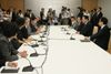 Photograph of Prime Minister Noda delivering an address at the meeting with former Prime Minister Naoto Kan, citizens' groups and others 1