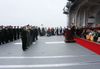 Photograph of the Prime Minister delivering an address at the 2012 fleet review of the Maritime Self-Defense Force 1