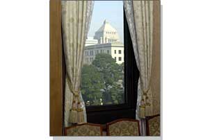 View of Diet Building from Grand Drawing Room