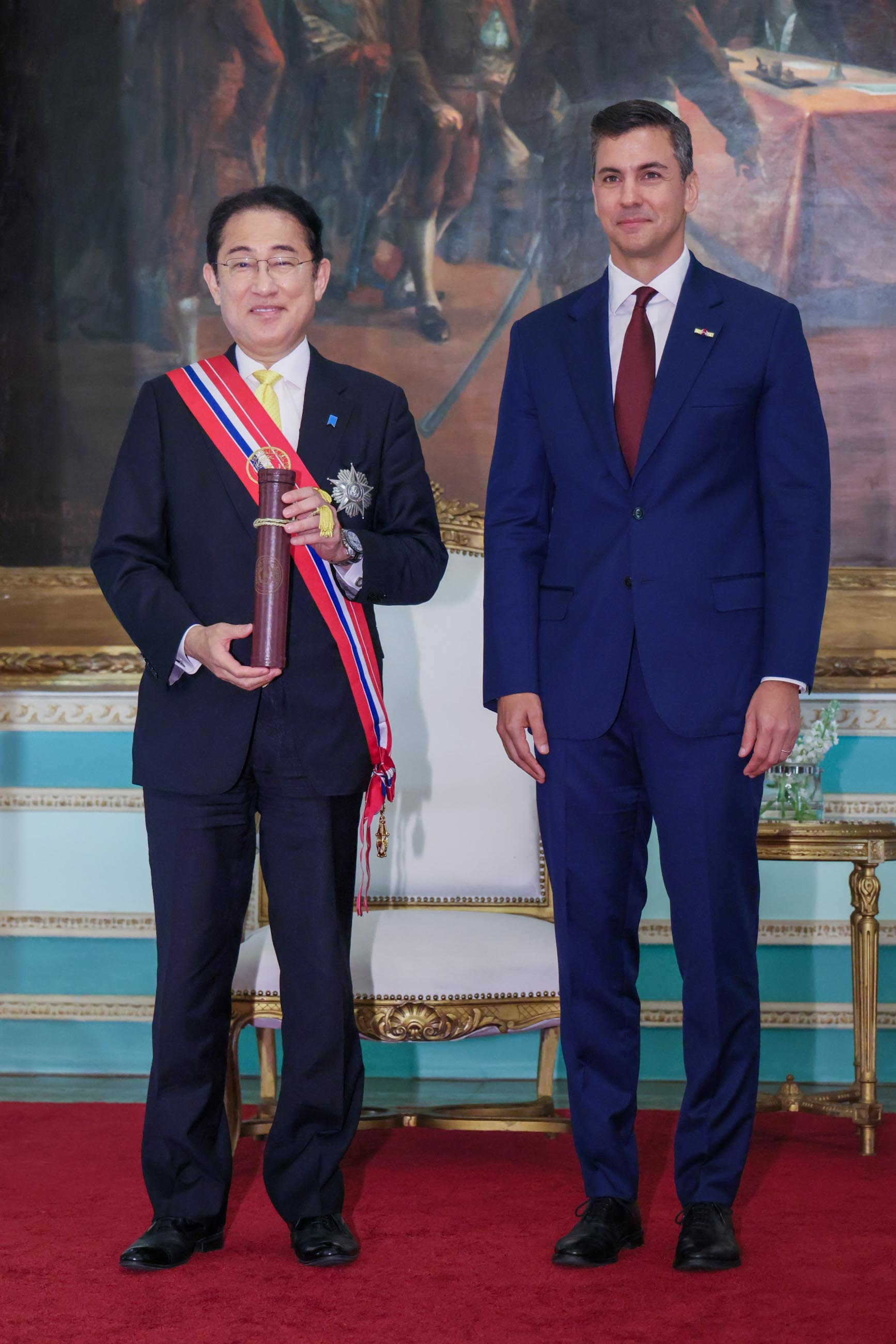 Prime Minister Kishida attending the decoration ceremony (3)