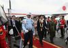 Photograph of the Prime Minister arriving at Halim Perdanakusuma International Airport in Jakarta