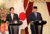 Photograph of the Japan-Indonesia joint press statement 2