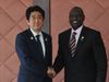 Photograph of Prime Minister Abe shaking hands with Vice President of the Republic of Kenya William Arap Ruto