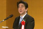 Photograph of the Prime Minister delivering an address at the Ceremony to Commemorate the 120th Anniversary of the Japan Pharmaceutical Association