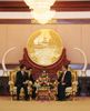 Photograph of the talks with H.E. Mr. Choummaly Sayasone, President of the Lao People's Democratic Republic
