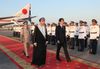 Photograph of the Prime Minister arriving at Muscat International Airport (2)