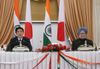 Photograph of the Japan-India joint press announcement (1)