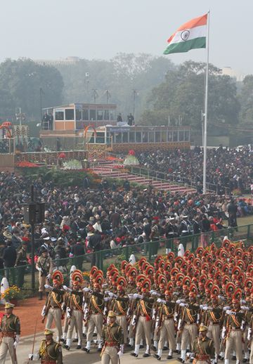 Photograph of the Republic Day Parade