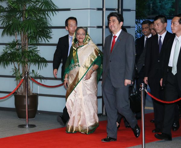 Japan Bangladesh Summit Meeting And Other Events The Prime Minister In Action Prime Minister 6758