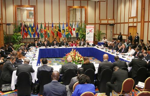 Photograph of the Japan-CARICOM Summit Meeting (2)