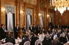 Photograph of the Prime Minister delivering an address at the banquet hosted by the Prime Minister (2)