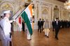 Photograph of the welcome ceremony for the Prime Minister of India (2)