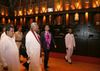 Photograph of the Prime Minister visiting the Parliament of Sri Lanka