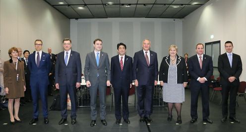 Photograph of the NB8-Japan Summit Meeting (1)