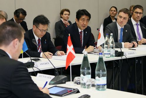 Photograph of the NB8-Japan Summit Meeting (2)