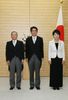 Photograph of the Prime Minister attending a photograph session with the two newly appointed Ministers (2)