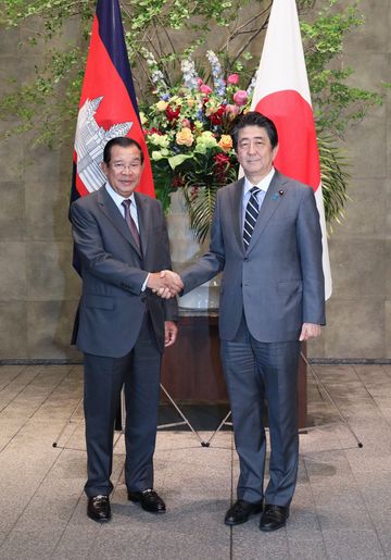 Japan Cambodia Summit Meeting And Other Events The Prime Minister