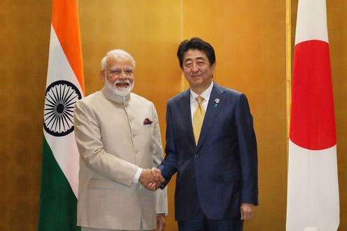 Photograph of the Japan-India Summit Meeting (2)