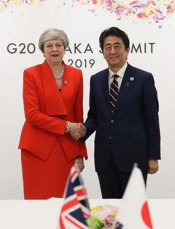 Photograph of the Japan-U.K. Summit Meeting (2)