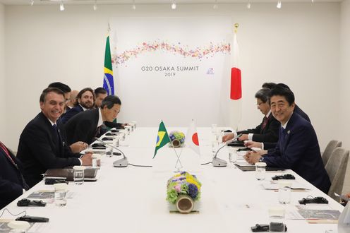 Photograph of the Japan-Brazil Summit Meeting (3)