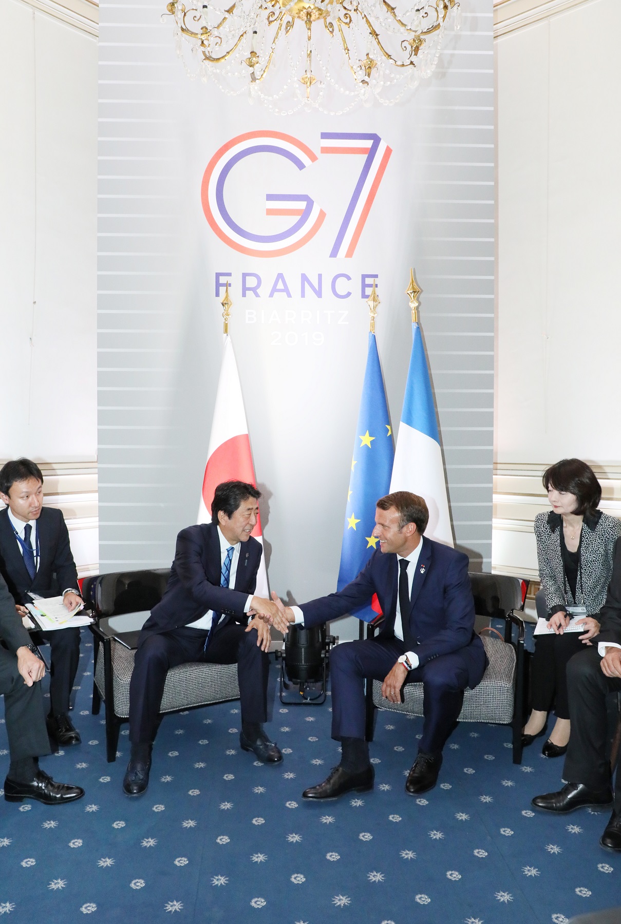 Photograph of the Japan-France Summit Meeting (3)
