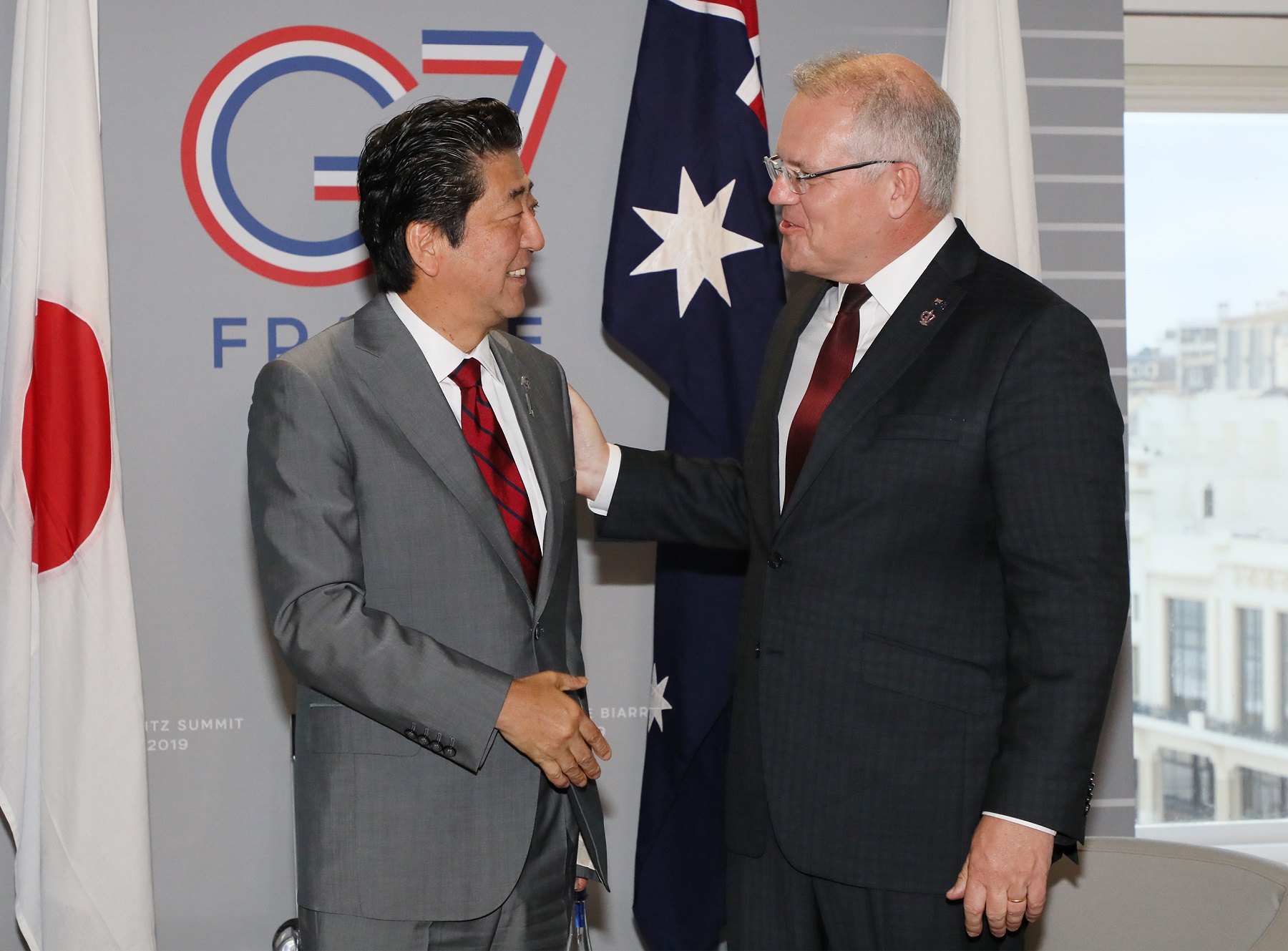 Photograph of the Japan-Australia Summit Meeting (2)