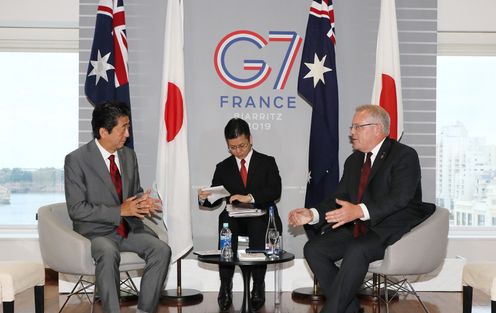 Photograph of the Japan-Australia Summit Meeting (3)