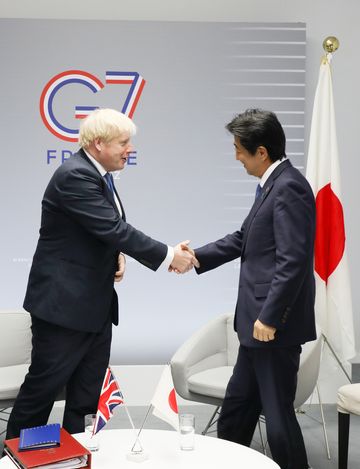 Photograph of the Japan-UK Summit Meeting (3)
