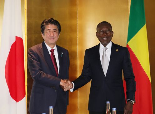 Photograph of the Japan-Benin Summit Meeting