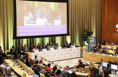 Photograph of the UN High-Level Meeting on UHC (1)