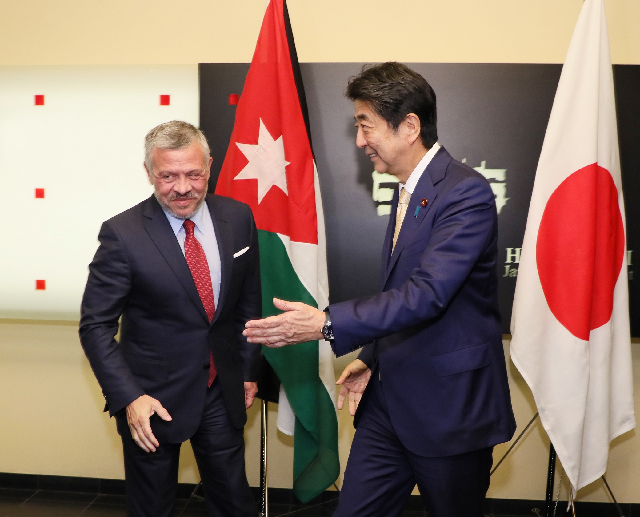 Photograph of the Japan-Jordan Summit Meeting (3)