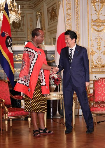 Photograph of the Japan-Eswatini Summit Meeting (2)