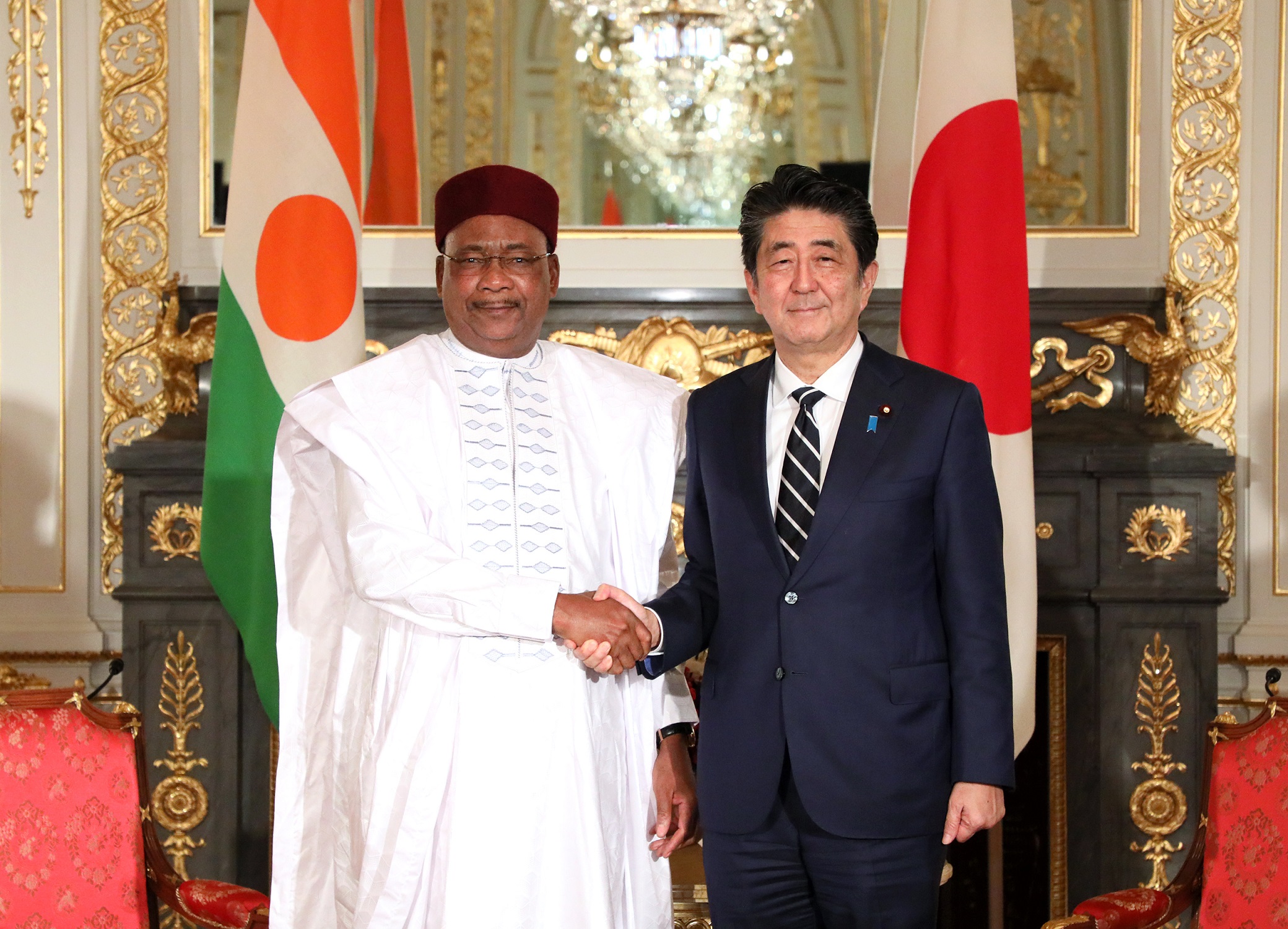 Photograph of the Japan-Niger Summit Meeting (1)