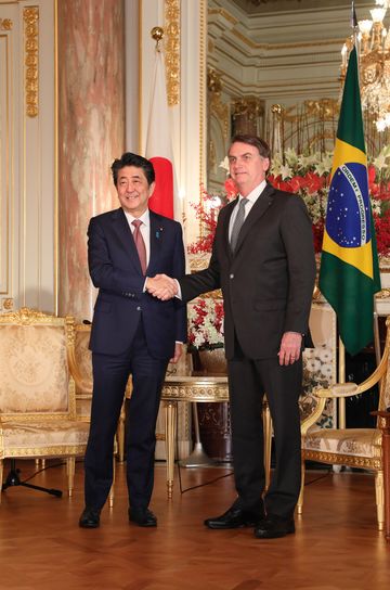 Photograph of the Japan-Brazil Summit Meeting (2)