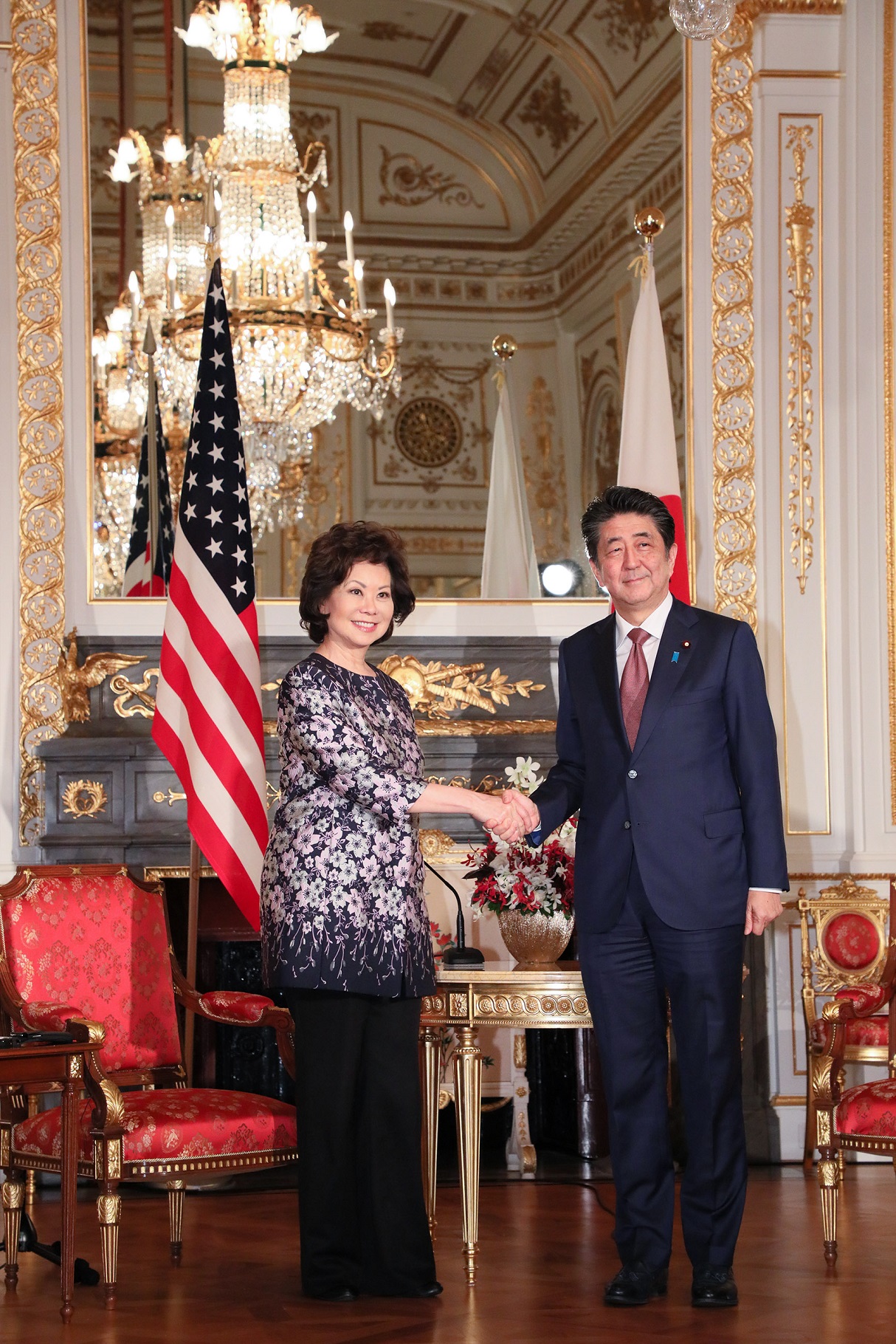 Photograph of the courtesy call from the Secretary of Transportation of the United States of America (2)