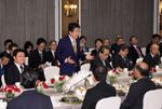 Photograph of the breakfast meeting with members of locally based Japanese companies (1)
