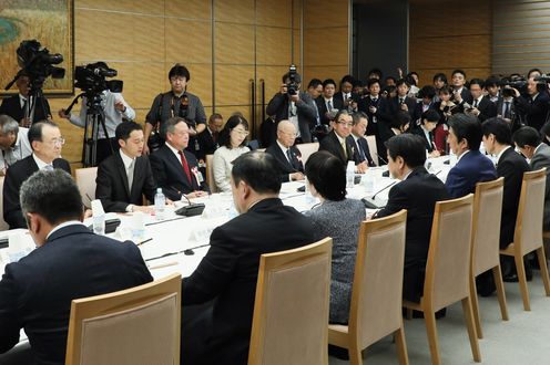 Photograph of the Prime Minister attending the meeting (1)