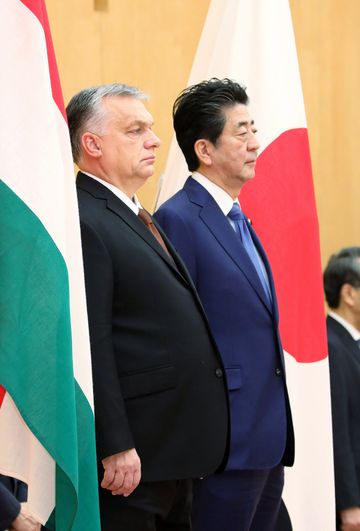 Photograph of the salute and the guard of honor ceremony (1)