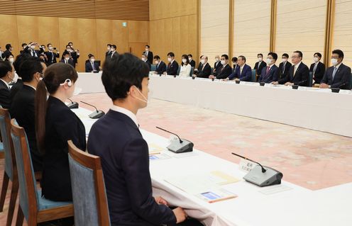 Photograph of the Prime Minister delivering an address（2）