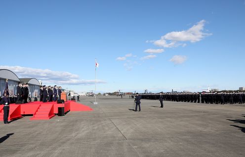 Photograph of the Prime Minister delivering an address (3)