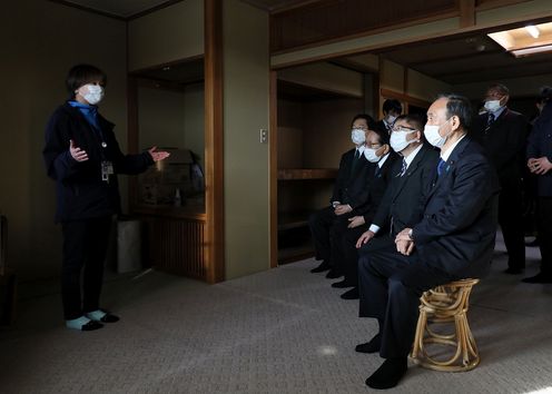 Photograph of the Tsunami Remains Taro Kanko Hotel (3)