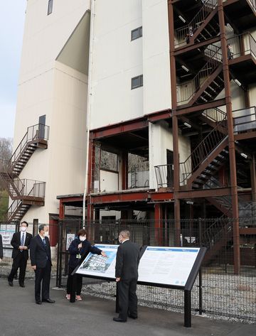 Photograph of the Tsunami Remains Taro Kanko Hotel (6)