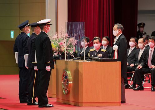 Photograph of the assignment and oath of service ceremony (1)