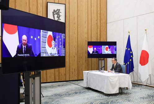 Japan-EU Summit Meeting (2)